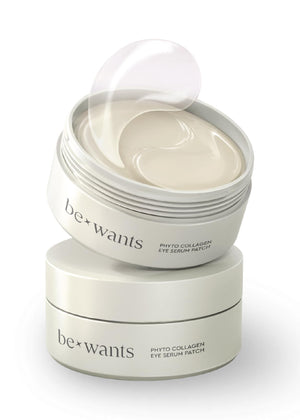 Bewants Korean under eye patches with vegan collagen and bamboo water for dark circles and puffiness 120 pieces