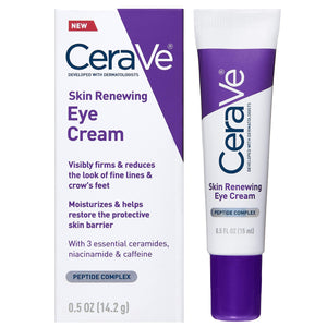 CeraVe Skin Renewing Eye Cream tube