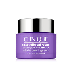 Clinique Smart Clinical Repair SPF 30 jar (2.5 Fl Oz) – a protective and repairing day cream.