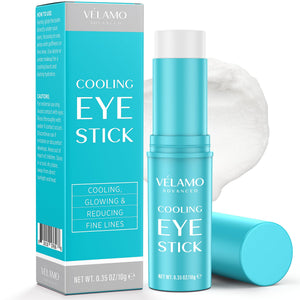 Portable Cooling Eye Balm Stick for instant under-eye hydration and de-puffing.