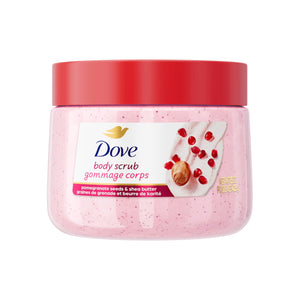 Dove Himalayan Salt and Rose Oil Body Scrub 15 oz exfoliating body scrub