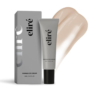 Eliré Firming Eye Cream 15ml bottle, showing a professional tightening treatment for eye bags and sagging skin.