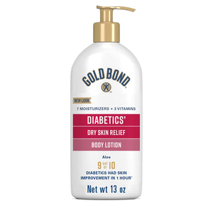 Gold Bond Diabetics’ Dry Skin Relief Body Lotion 13 oz bottle