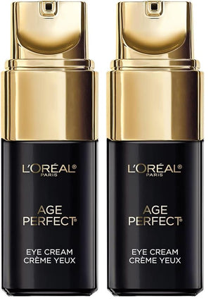 Pack of two L'Oreal Paris Age Perfect Cell Renewal Eye Cream 0.5 fl oz jars.