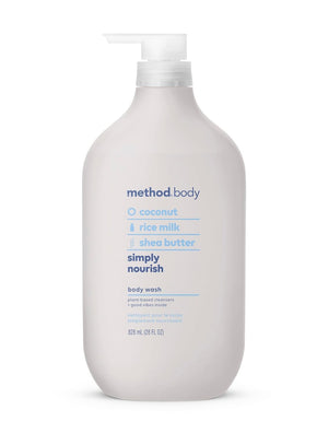 Method Body Wash Simply Nourish 28 oz bottle