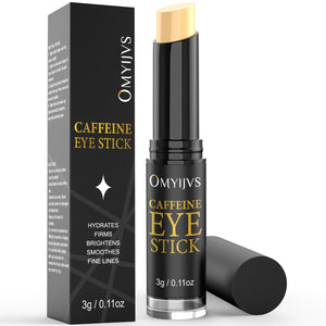 OMYIJVS Caffeine Eye Cooling Stick for instant puffiness and dark circle reduction.