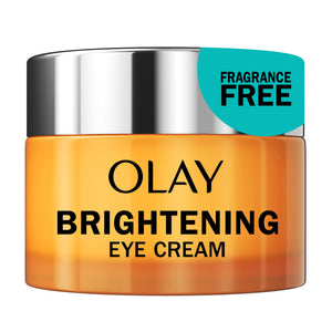Olay Brightening Eye Cream 0.5 oz Jar - Vitamin C and B3 Formula for Dark Circles
