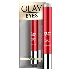 Olay Eyes depuffing eye roller with vitamin E for puffy eyes and tired under eye treatment 0.2 fl oz