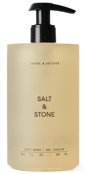 Salt & Stone Body Wash Santal and Vetiver 15.2 fl oz antioxidant cleanser
