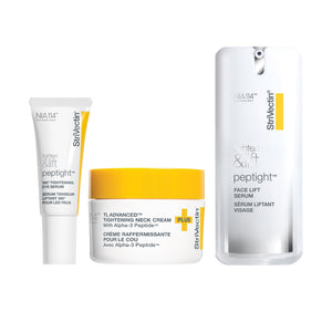 StriVectin 3-Piece Tighten and Lift Anti-Aging Trio Kit featuring Eye Serum, Face Serum, and Neck Cream