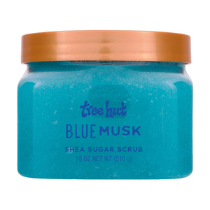 Tree Hut Blue Musk Shea Sugar Body Scrub 18 oz jar