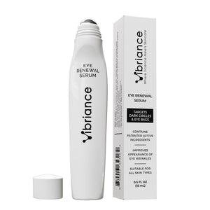 Vibriance Eye Renewal Serum Bottle - Advanced Caffeine Formula for Tired Eyes