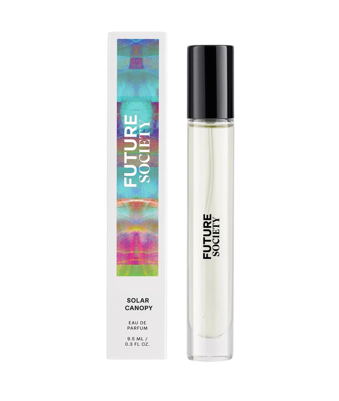 Future Society Solar Canopy Perfume - Rich Fruity Floral Eau de Parfum with Notes of Bergamot, Rose, Vetiver & Sugar - Luxury Perfume Inspired by Hawaiian Hibiscus - Modern Unisex Fragrance - 9.5ml