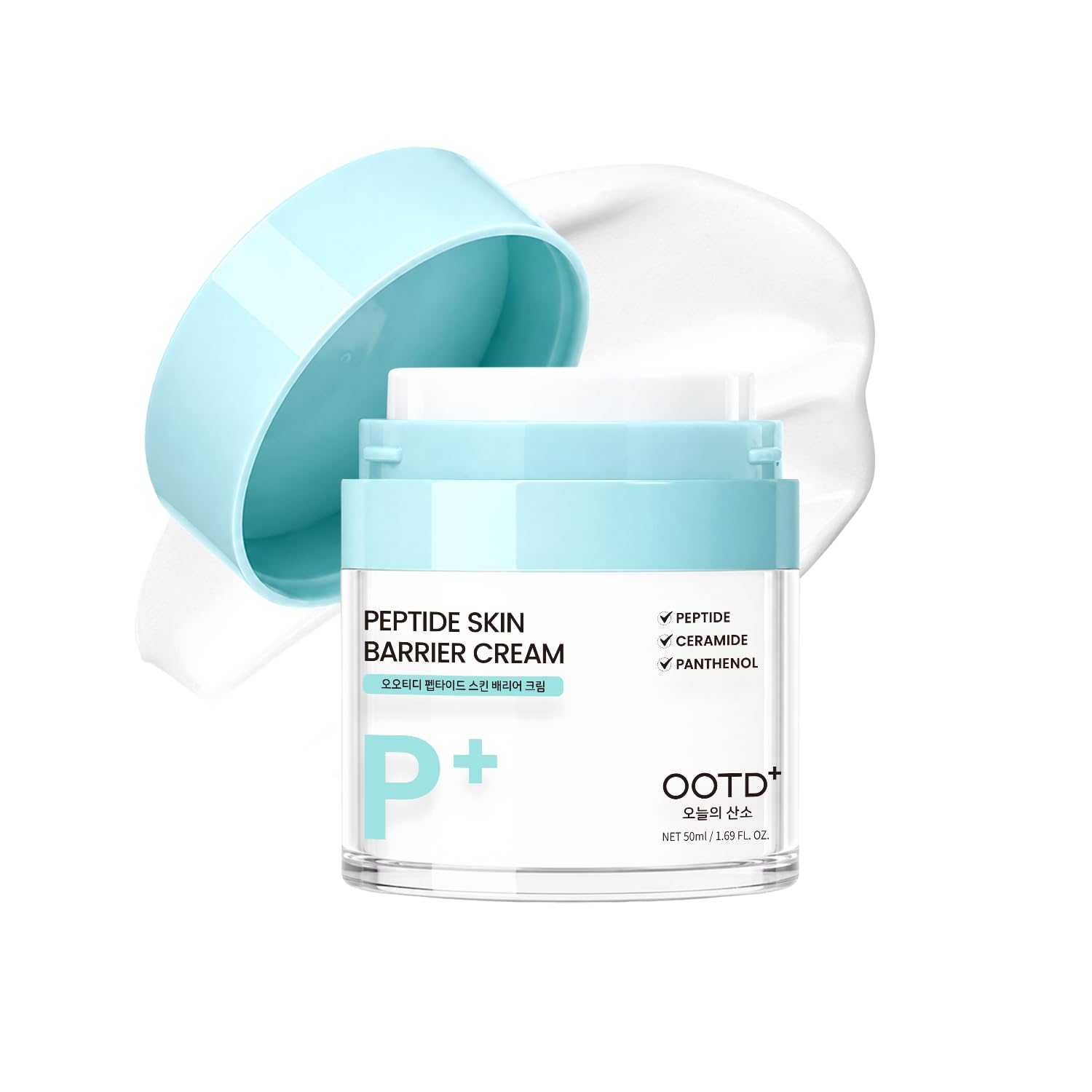 #OOTD Snail Mucin Face Moisturizer Cream, 3.38 fl oz | Korean Skin Care