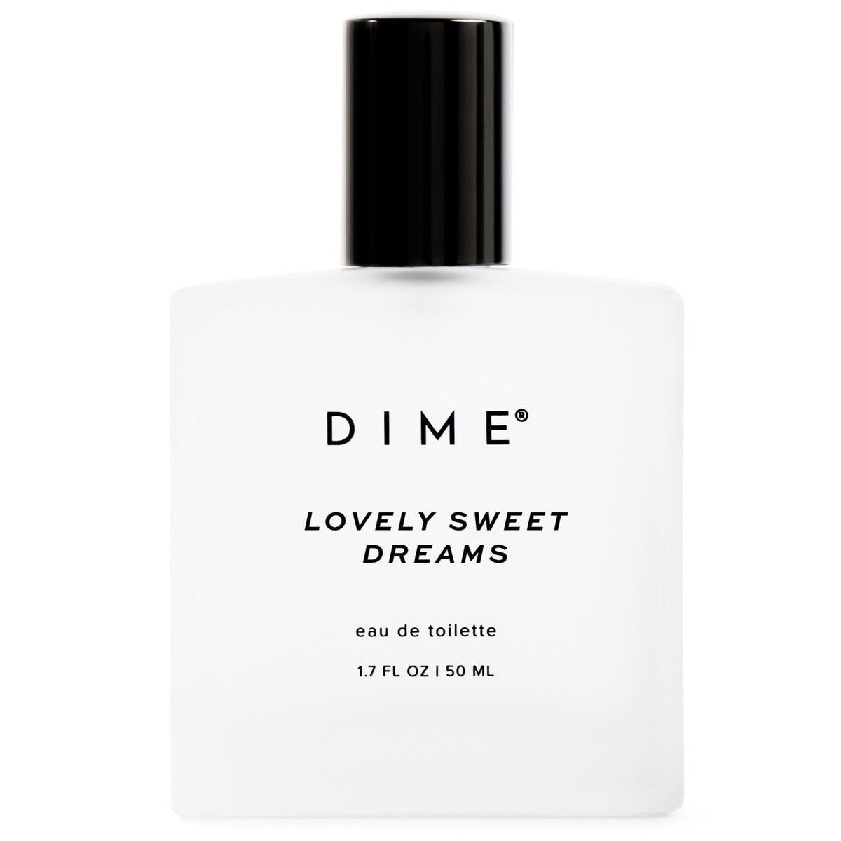DIME Beauty Perfume Lovely Sweet Dreams - Soft Floral Perfume for Women with Freesia, Vanilla Cream & Amber, Eau de Toilette Spray, Vegan, 1.7 oz / 50 ml