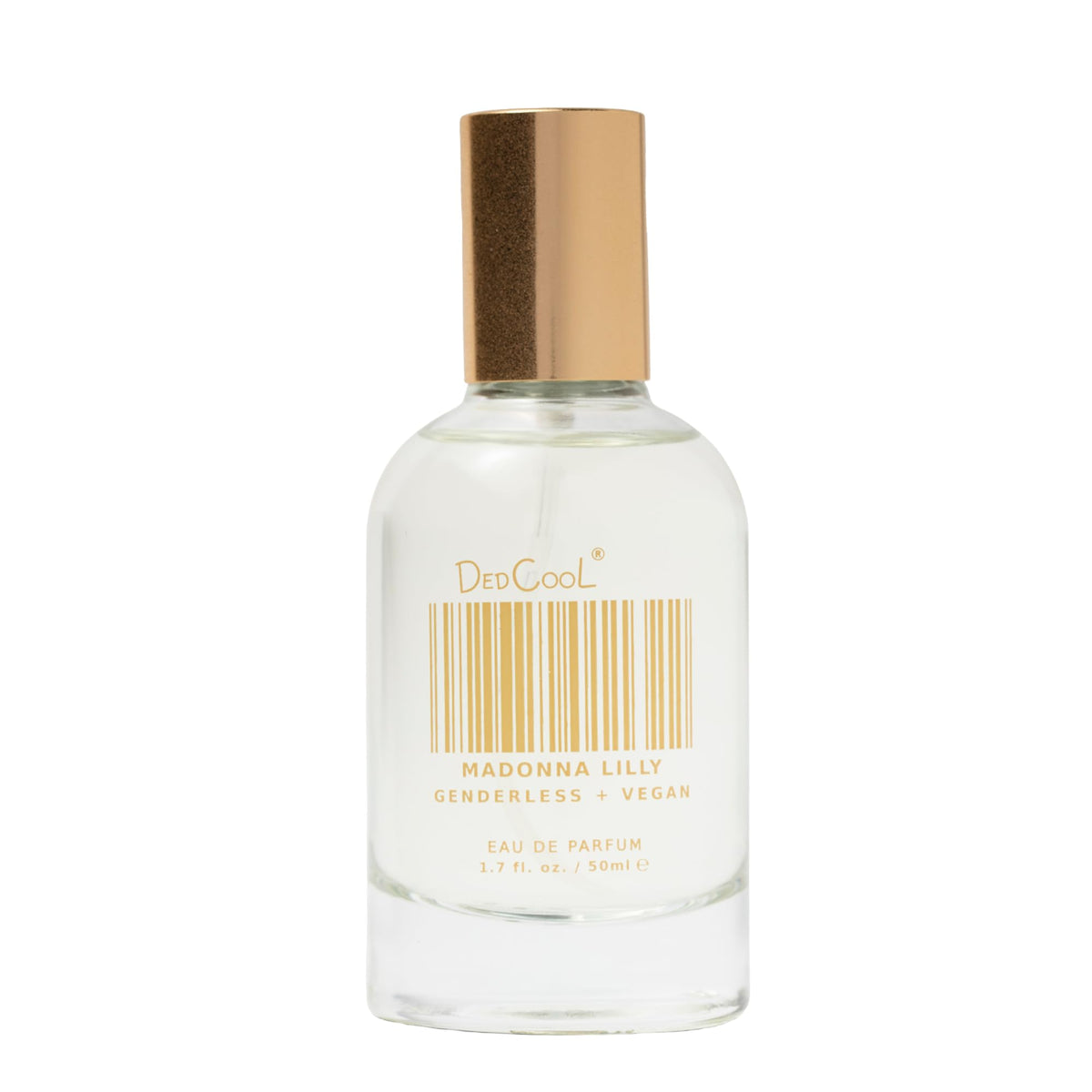 DedCool Eau de Parfum | Madonna Lilly | Black Pepper, Sandalwood & Bergamot | Clean Unisex Fragrance | Non-Toxic, Vegan | 1.7 fl oz