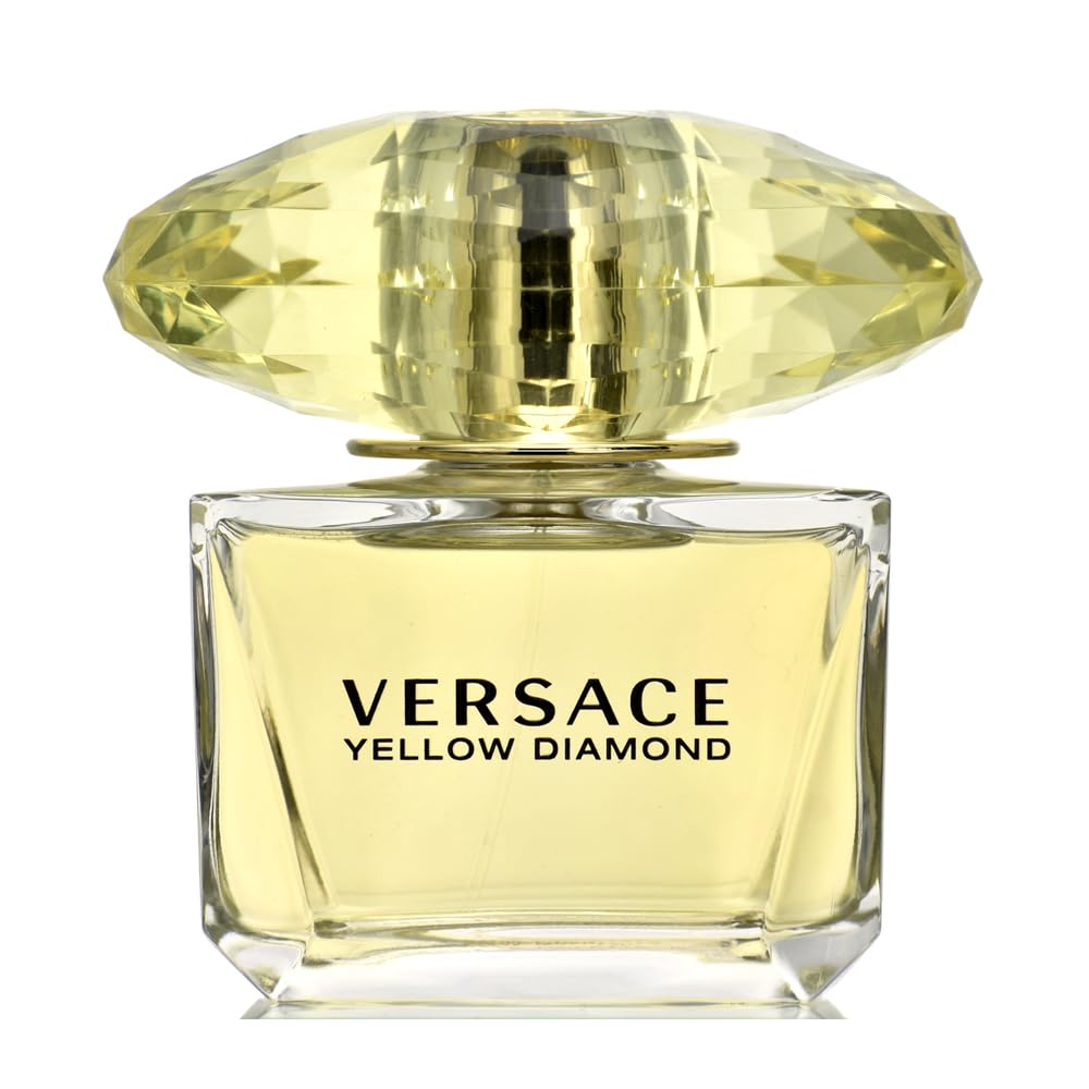 Versace Eau De Toilette Spray for Women, Yellow Diamond, 1.7 Ounce