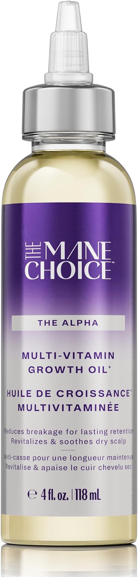 The Mane Choice Alpha Multi-Vitamin Scalp Hair Growth Oil, 4 Fl Oz, Nourishing Scalp Oil with Biotin, Vitamin C,Rosemary, Rice Extract,Jojoba,Tea Tree & Castor_Oil,Lightweight & Non-Greasy (Pack of 6)