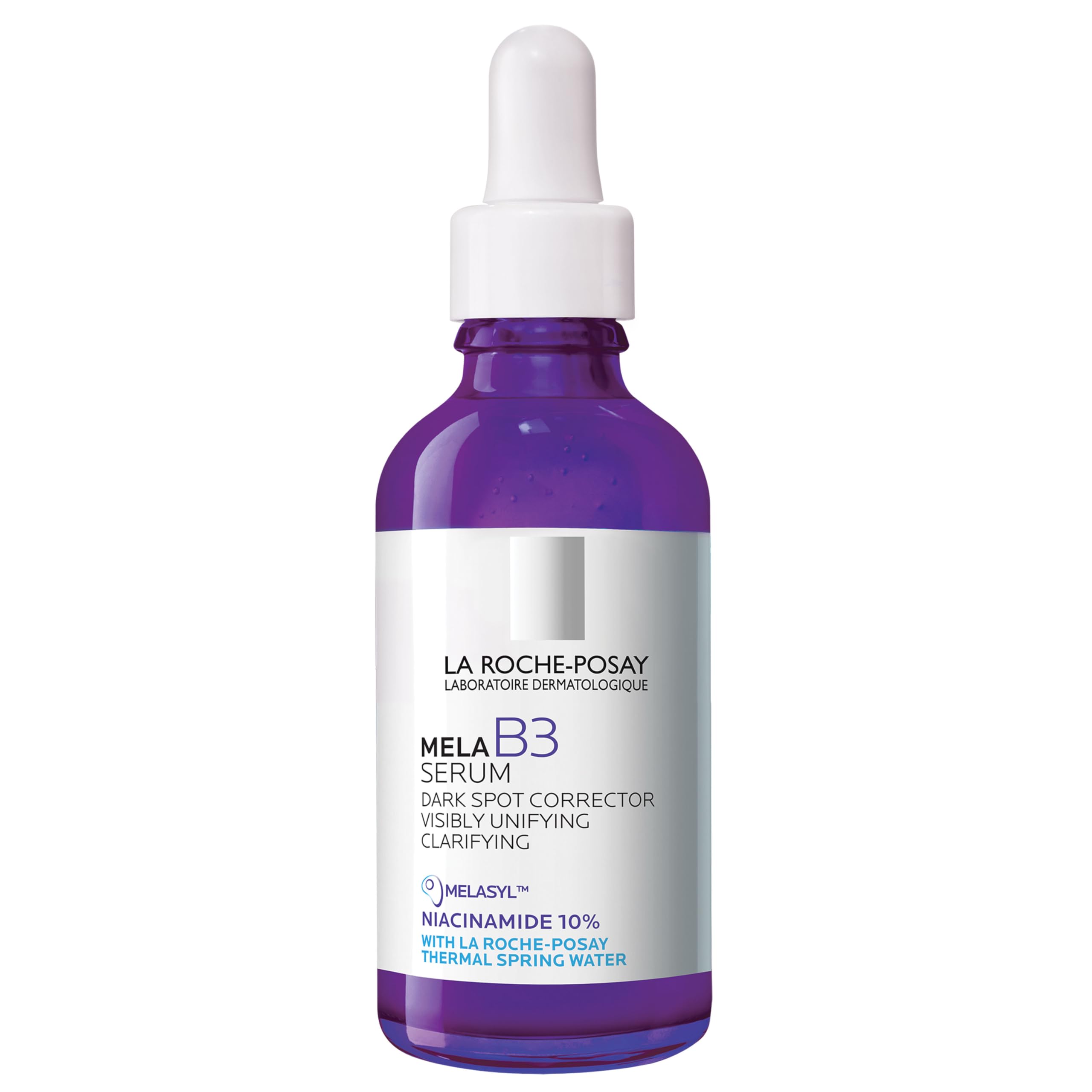 La Roche-Posay Mela B3 Serum, Dark Spot Corrector With Anti-Aging Melasyl + 10% Niacinamide, Discoloration Correcting Serum for Sun Spots, Age Spots & Post-Acne Marks