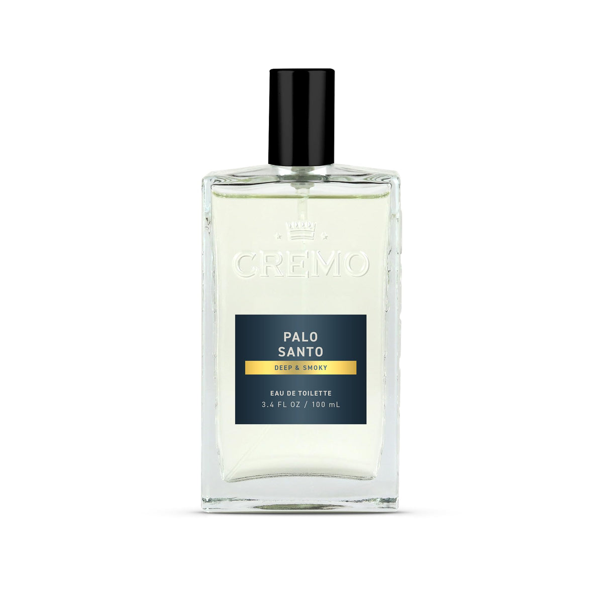 Cremo Cologne For Men - Palo Santo Mens Cologne Spray, A Combination of Bright Cardamom, Dry Papyrus and Aromiatic Palo Santo, Multi-Layered Signature Men's Fragrances, 3.4 Fl Oz