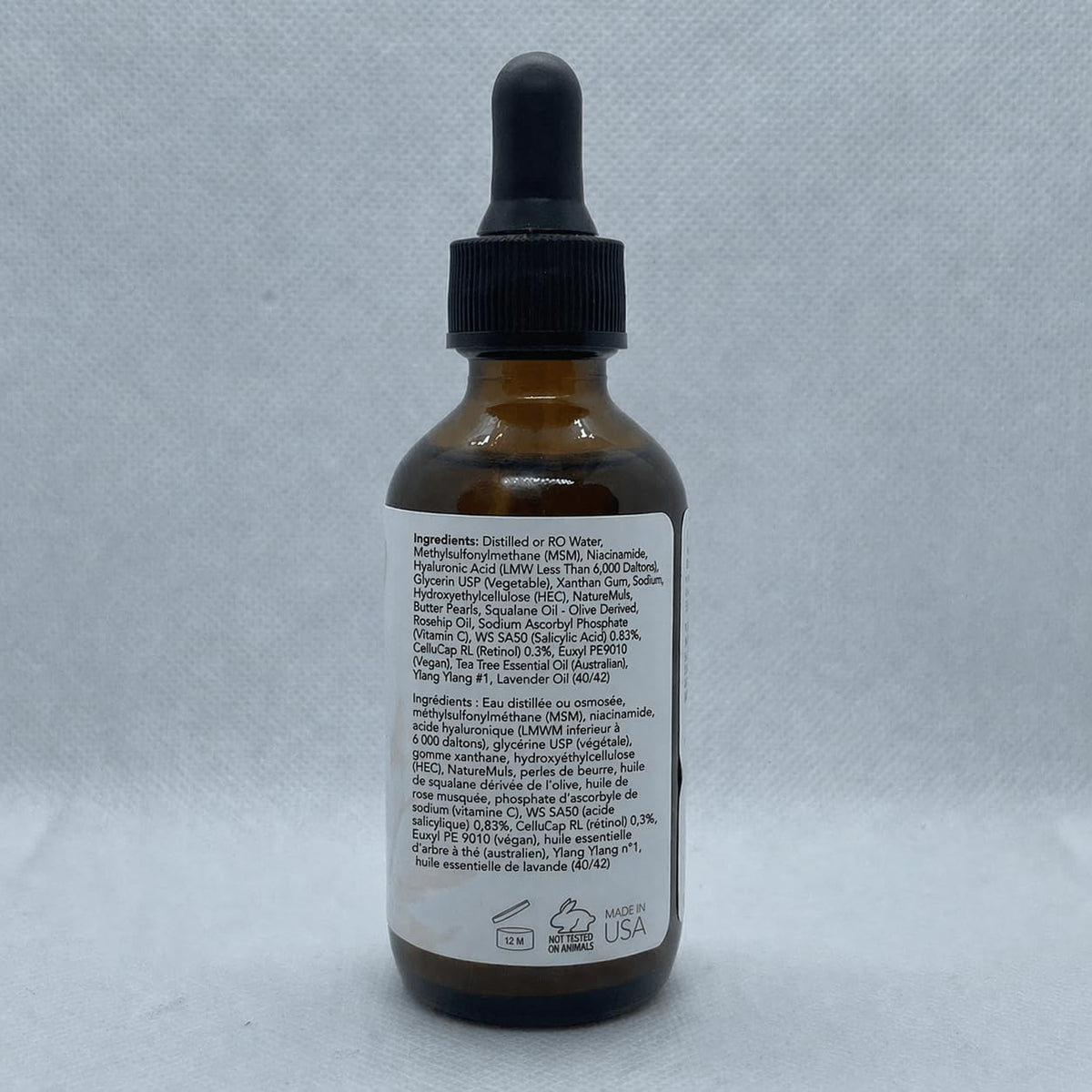 Vitamin C Serum for Face with Retinol (0.30%) & Salicylic 0.83% + Hyaluronic | Skin Refining Facial Serum for Uneven Tone, Texture & Hydration | Lightweight Daily Skincare for All Skin Types