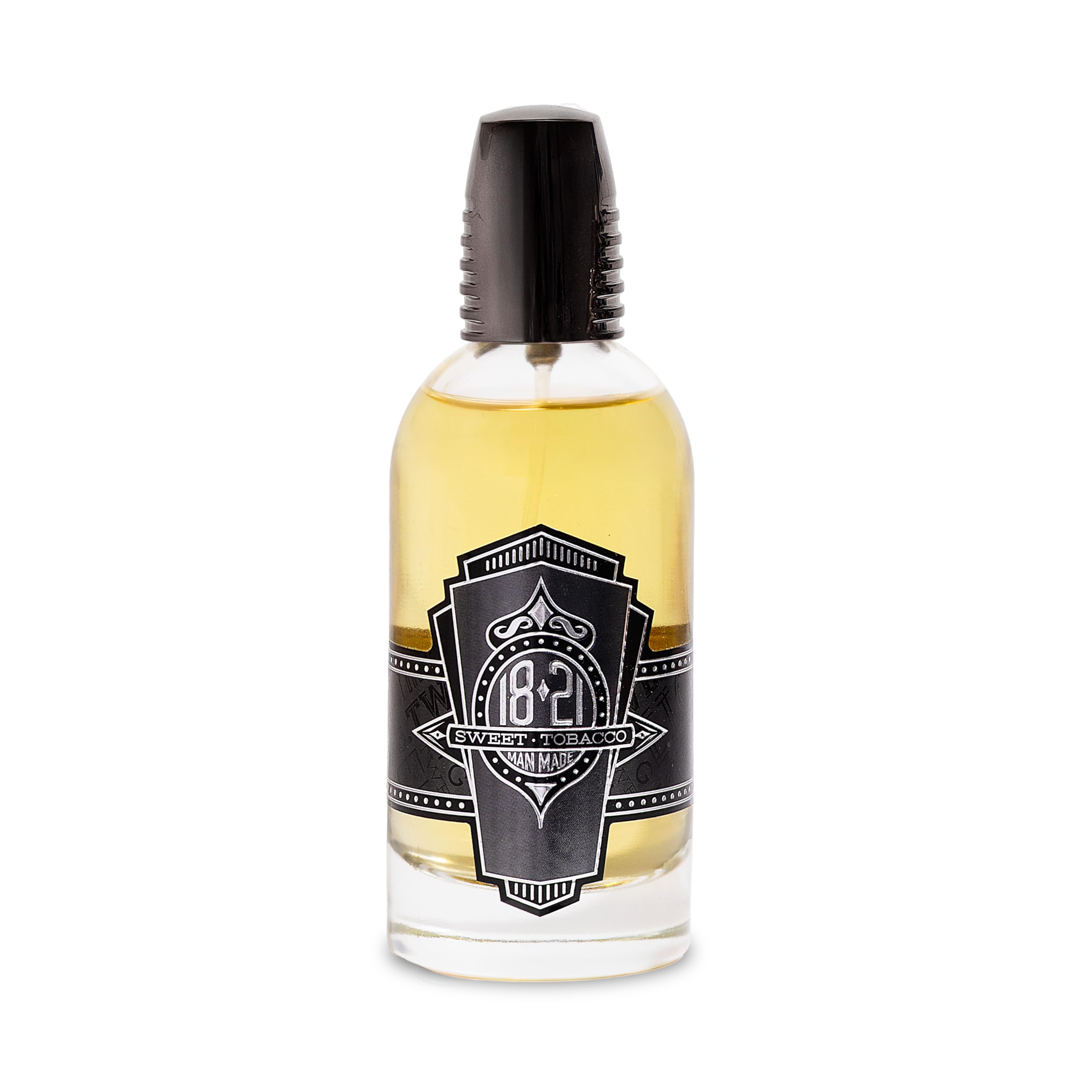 18.21 Man Made Men’s Cologne, Sweet Tobacco Fragrance, 3.4 Fl. Oz - Long-Lasting Eau De Parfum for Men, Sweet Scent with Woodsy Undertones - Eau De Toilette with Masculine Aromatics