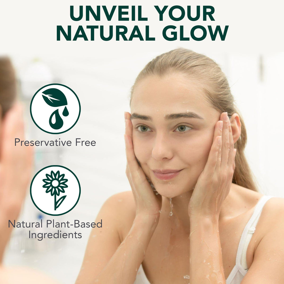 NOVEHA Demodex Extra Strength Eyelid Gel Cleanser – Tea Tree Oil Eyelid Cleanser for Dry Eye, MGD & Itchy Eyelids (50ml)