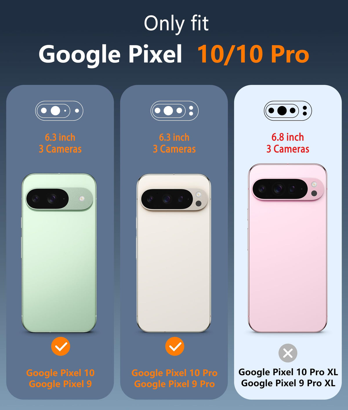 FNTCASE for Google Pixel 10 Case: Pixel 10 Pro Case Google 9/9 Pro Magnetic Clear Slim PhoneCase | Anti-Drop Shockproof Scratch Protective Thin Transparent Crystal Cell Phone Cover(Clear)