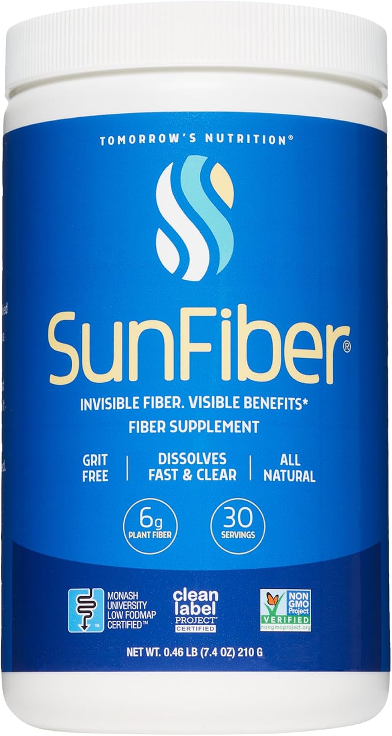Tomorrow's Nutrition Sunfiber Prebiotic Fiber, Unflavored 30 Servings
