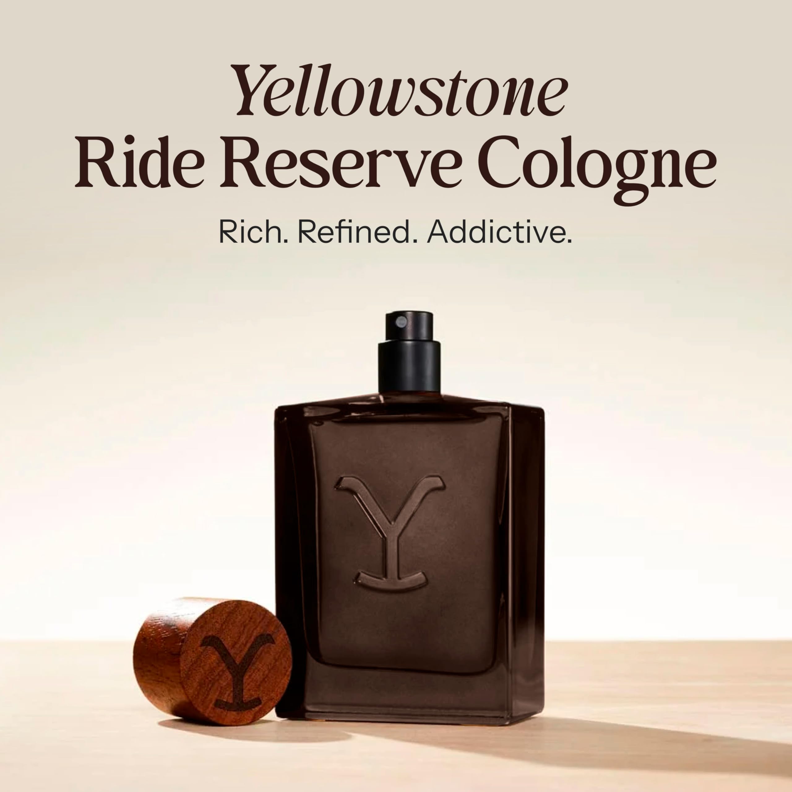 Yellowstone Ride Reserve Men's Cologne by Tru Western 3.4 fl oz (100 ml) - Rich, Refined, Addictive