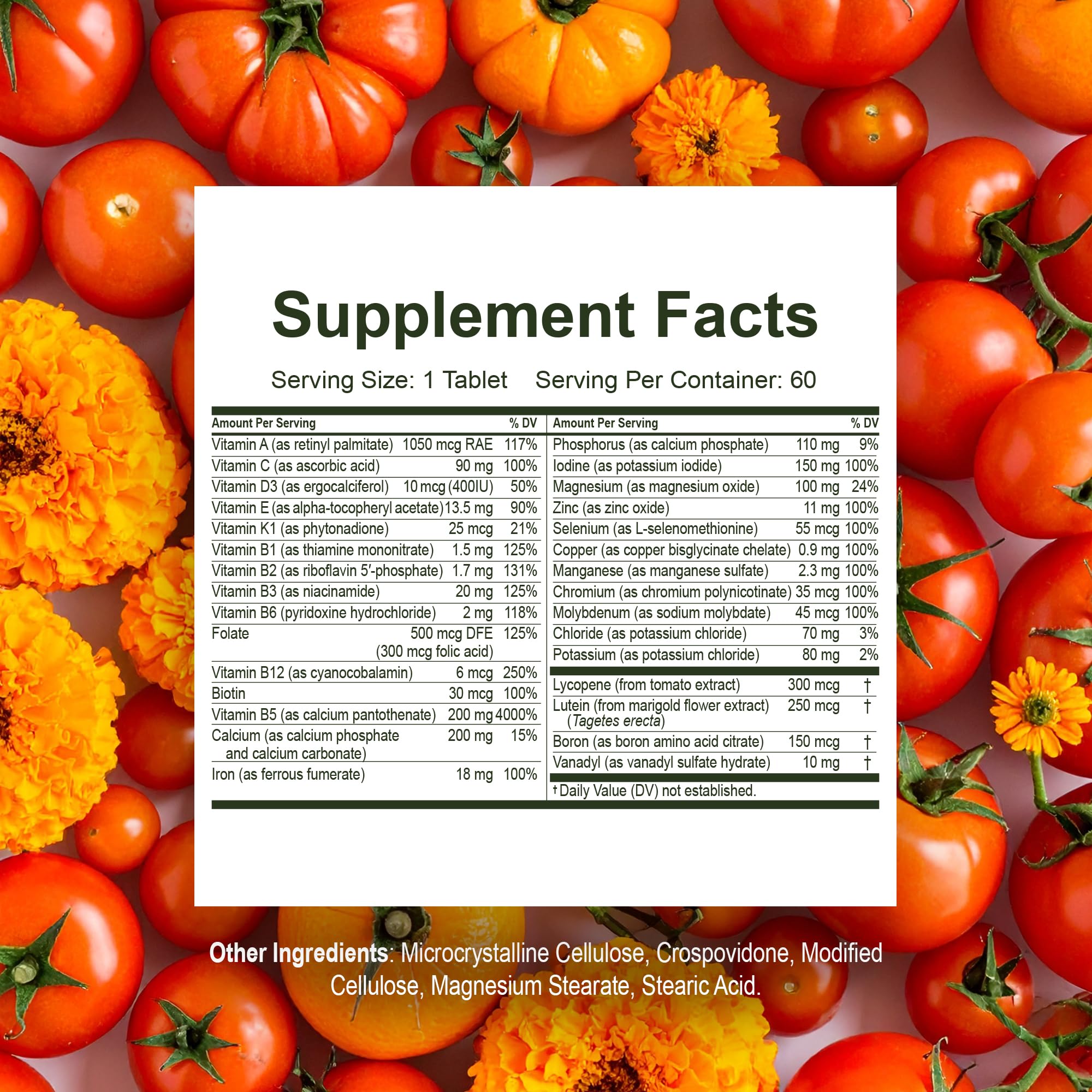Noor Vitamins Halal Vitamins, Daily Multivitamin, Halal Vitamin for Women and Men, 30 Vitamins & Minerals, A, B12, C, Iron, Zinc to support general health, Non-GMO, Halal Multivitamin (2 Month Supply)