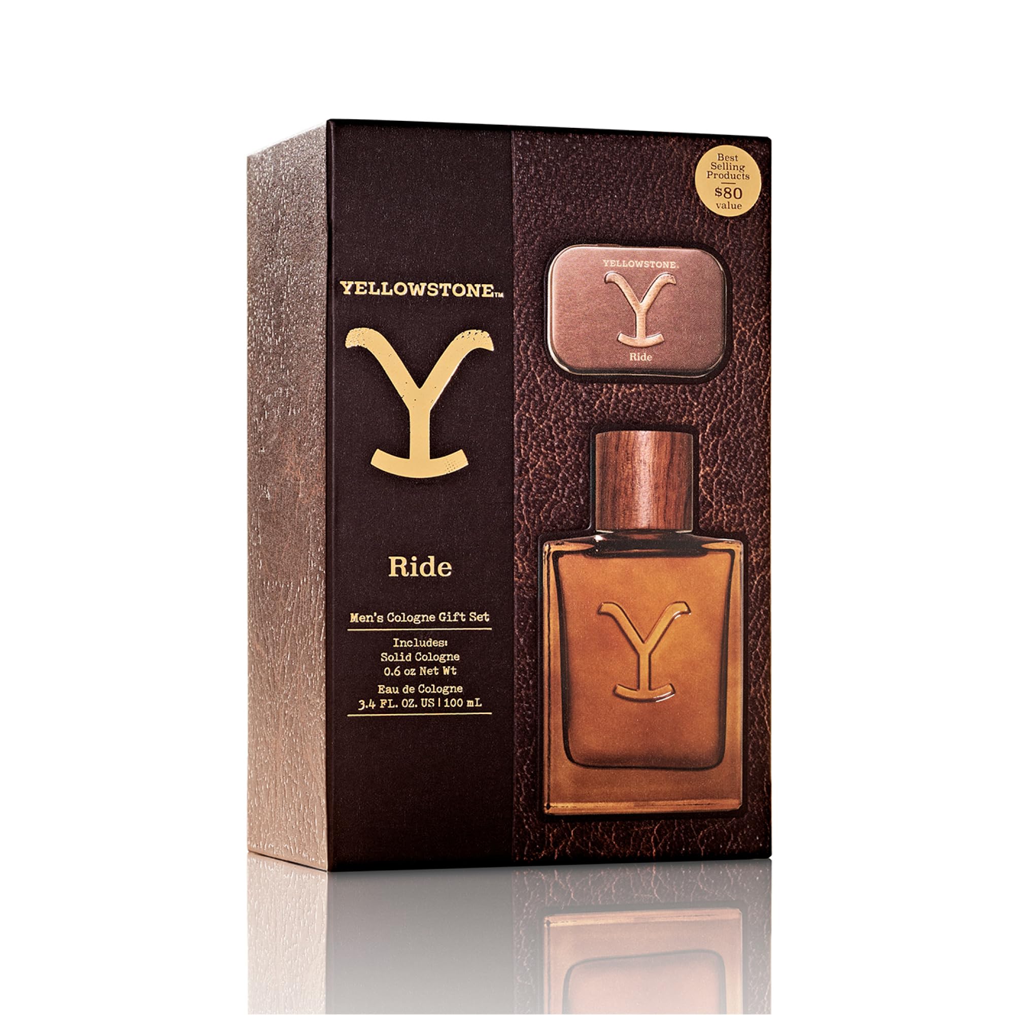 Yellowstone Ride Men's Cologne Gift Set by Tru Western