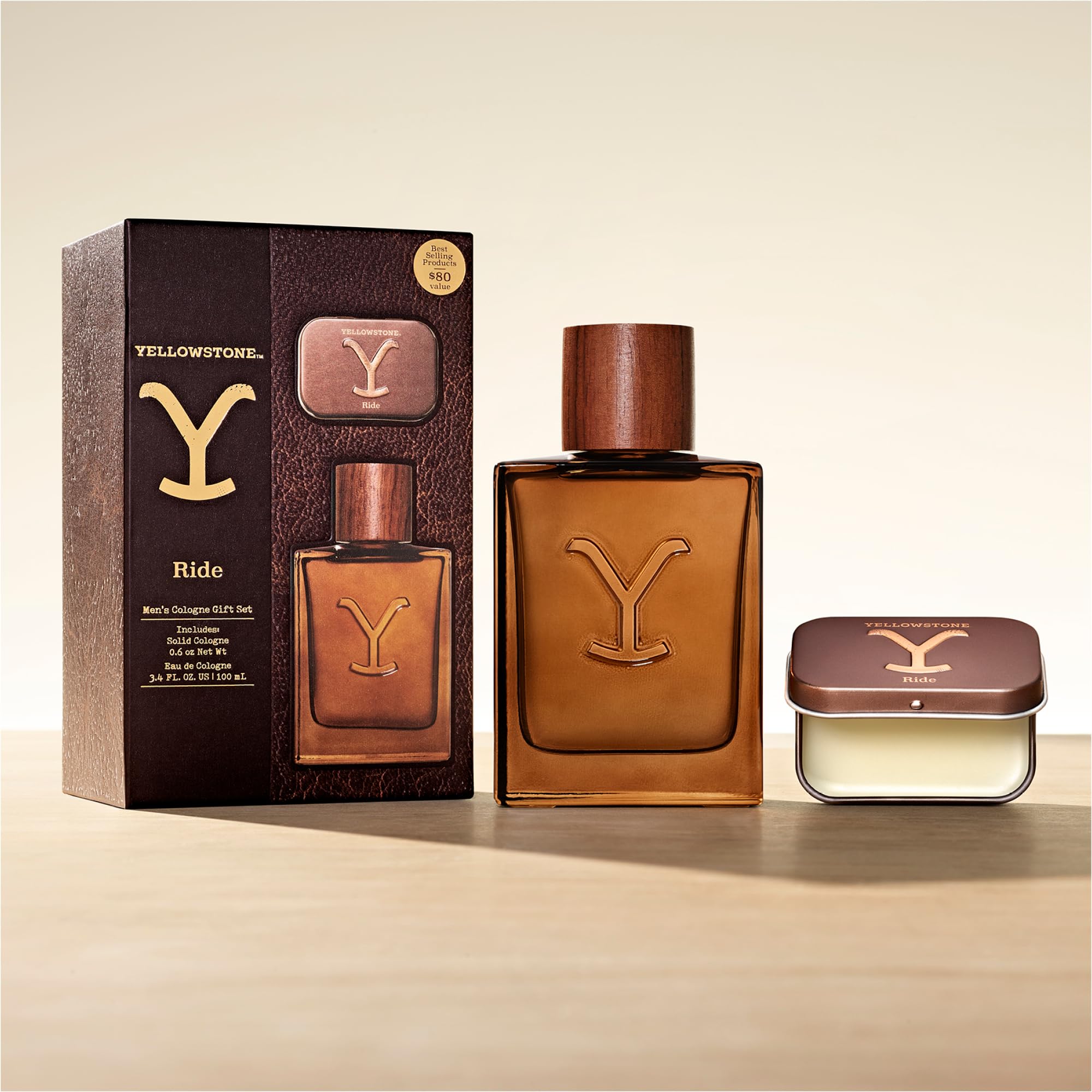 Yellowstone Ride Men's Cologne Gift Set by Tru Western