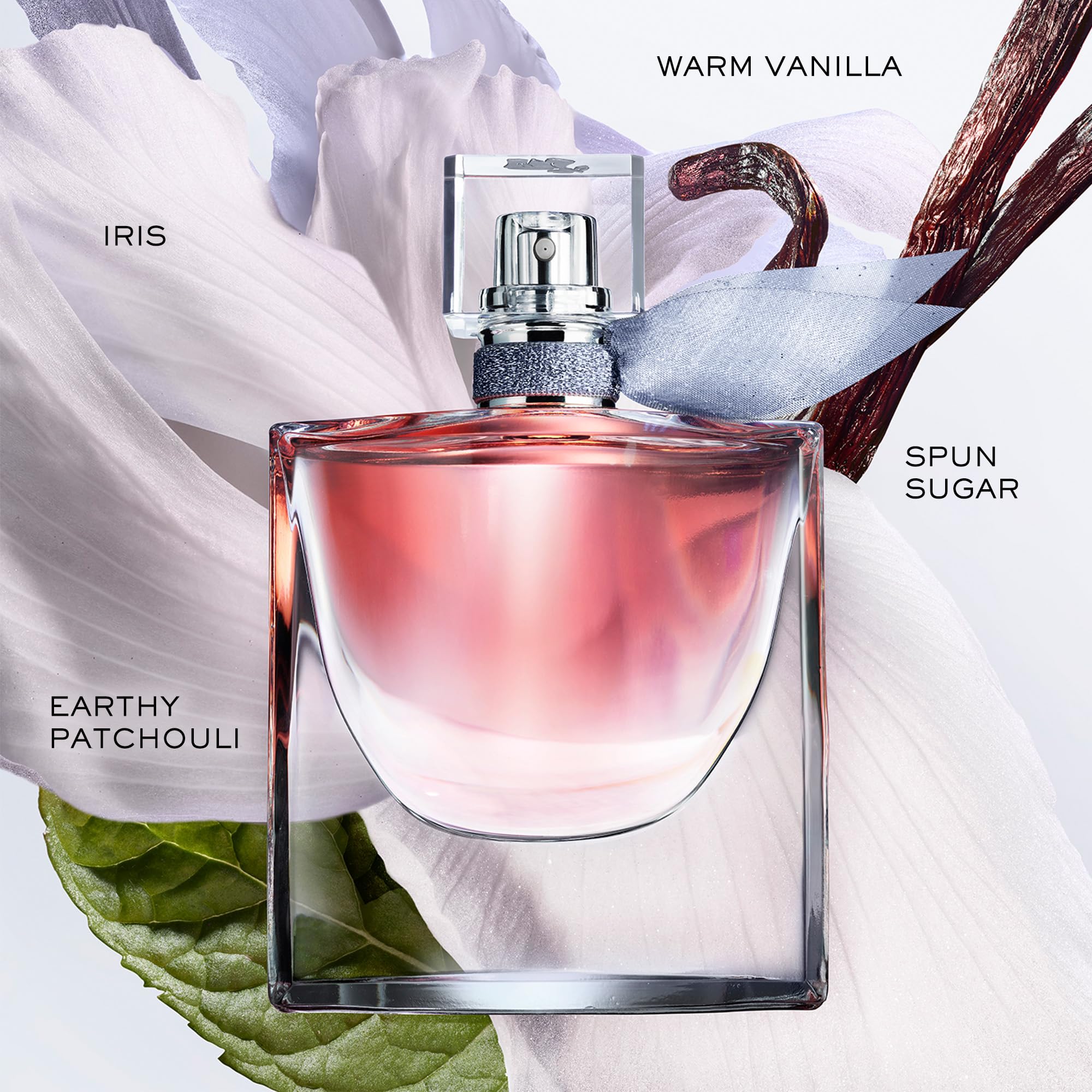 Lancôme La Vie Est Belle Eau de Parfum - Long Lasting Fragrance with Notes of Iris, Earthy Patchouli, Warm Vanilla & Spun Sugar - Floral & Sweet Women's Perfume, 5 Fl Oz