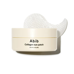 Abib Collagen Eye Patch Jericho Rose Jelly 60 Patches - K-Beauty Eye Treatment for Puffiness and Firming