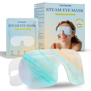 10 Packs of Self-Heating Steam Eye Masks for Dry Eyes and Relaxation