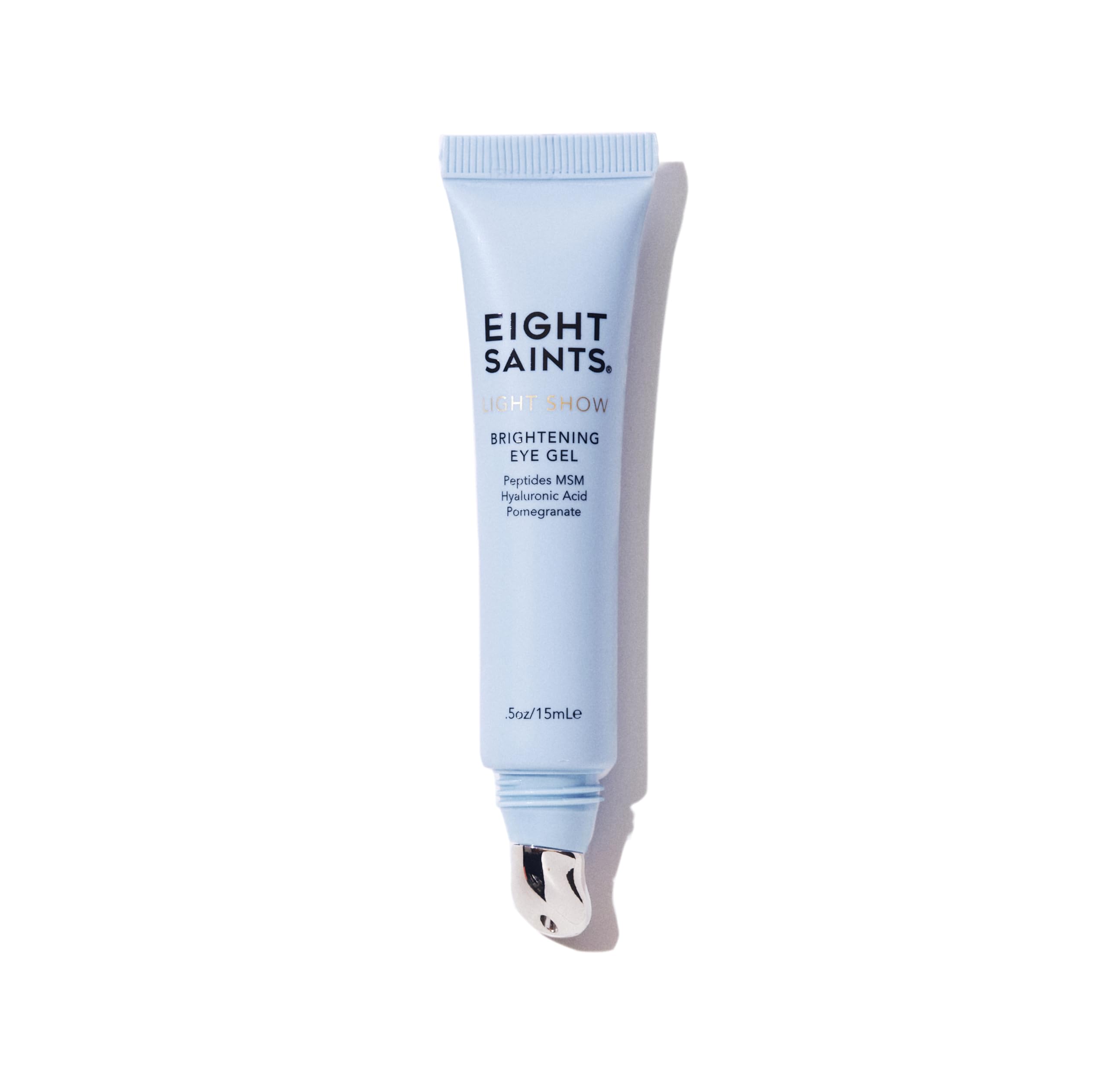 Eight Saints Light Show Brightening Eye Gel Jar - Natural Anti-Aging Treatment