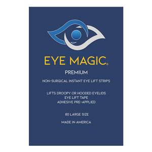 Eye Magic premium instant eyelid lift refill strips for droopy hooded and sagging eyelids L XL