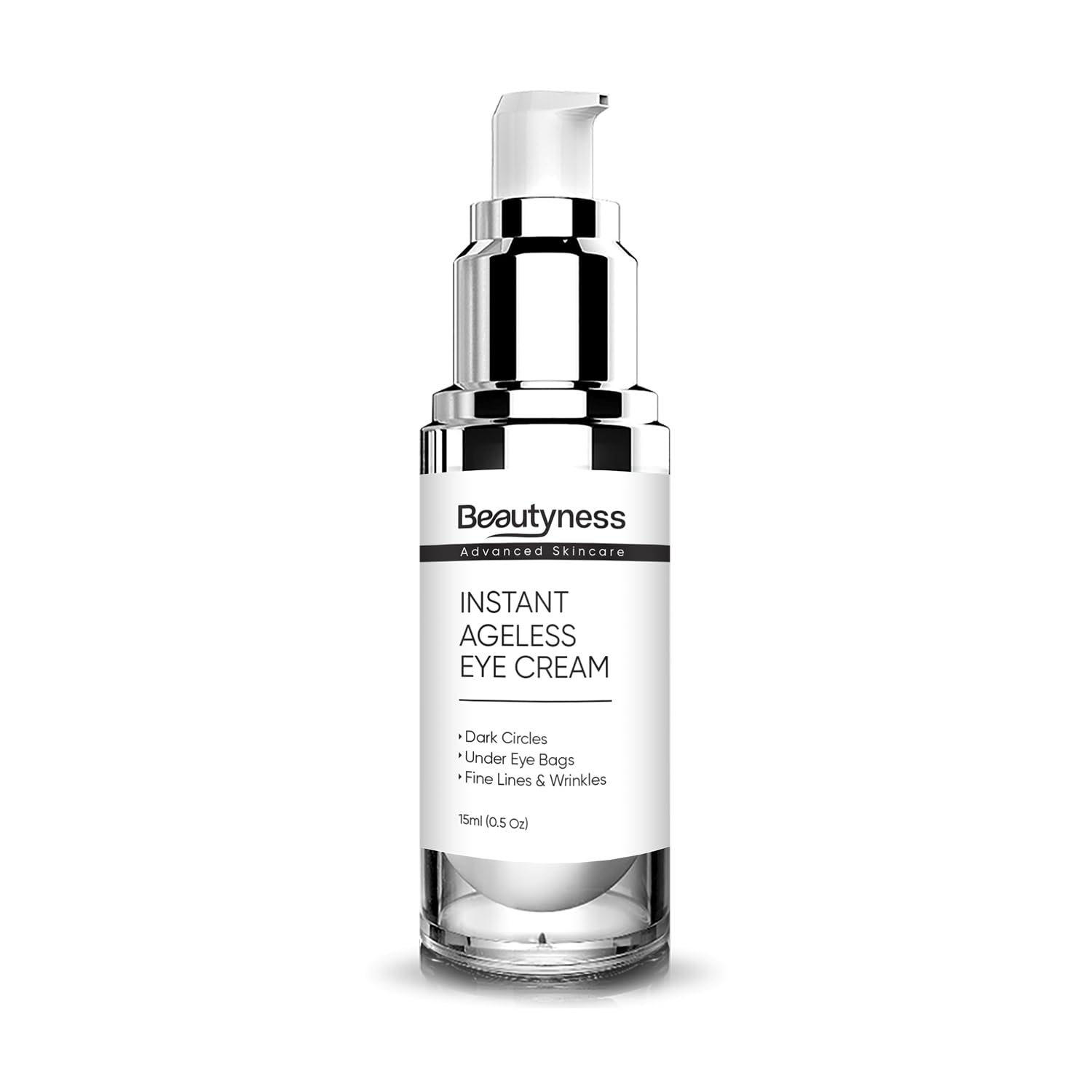 Instant Ageless eye cream for under eye bags wrinkles dark circles and fine lines