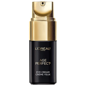 L'Oreal Paris Age Perfect Cell Renewal Anti-Aging Eye Cream 0.5 fl oz jar for mature skin.