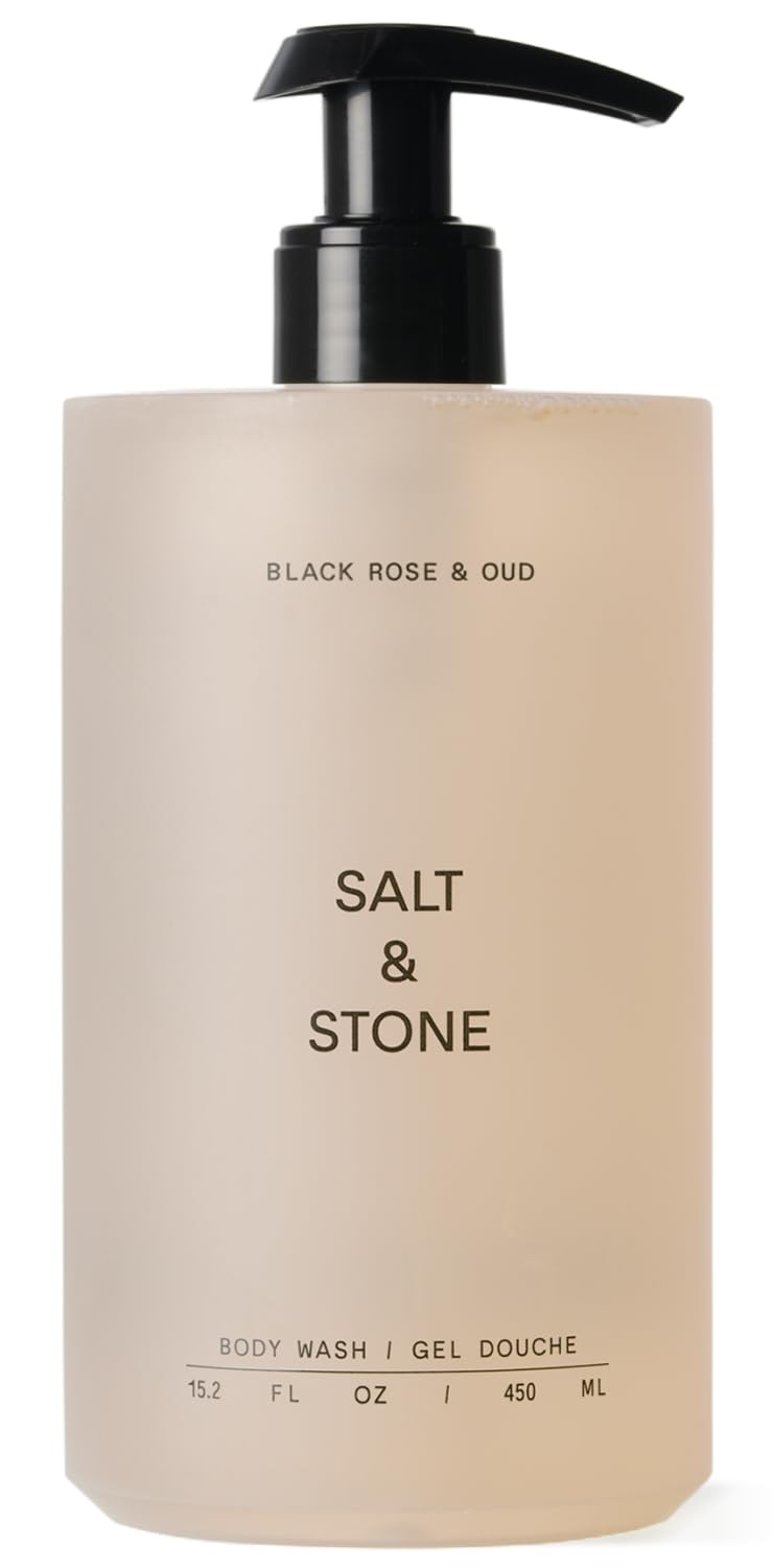 Salt & Stone Body Wash Black Rose and Oud 15.2 fl oz hydrating gel cleanser