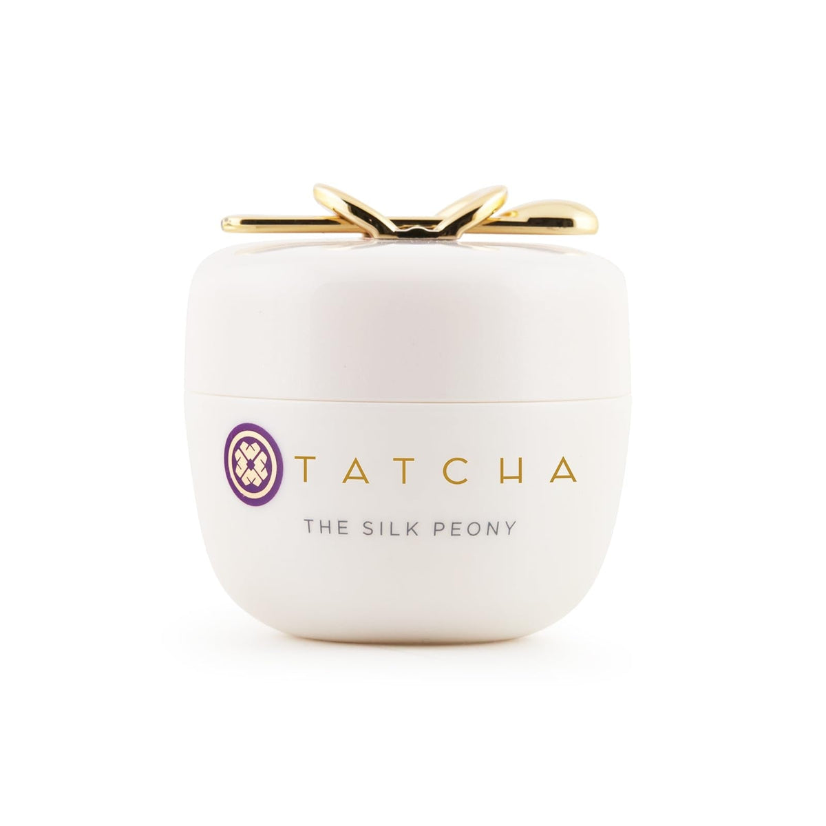 Tatcha The Silk Peony Melting Under Eye Cream jar 15ml, featuring its signature elegant packaging and rich, melting texture.