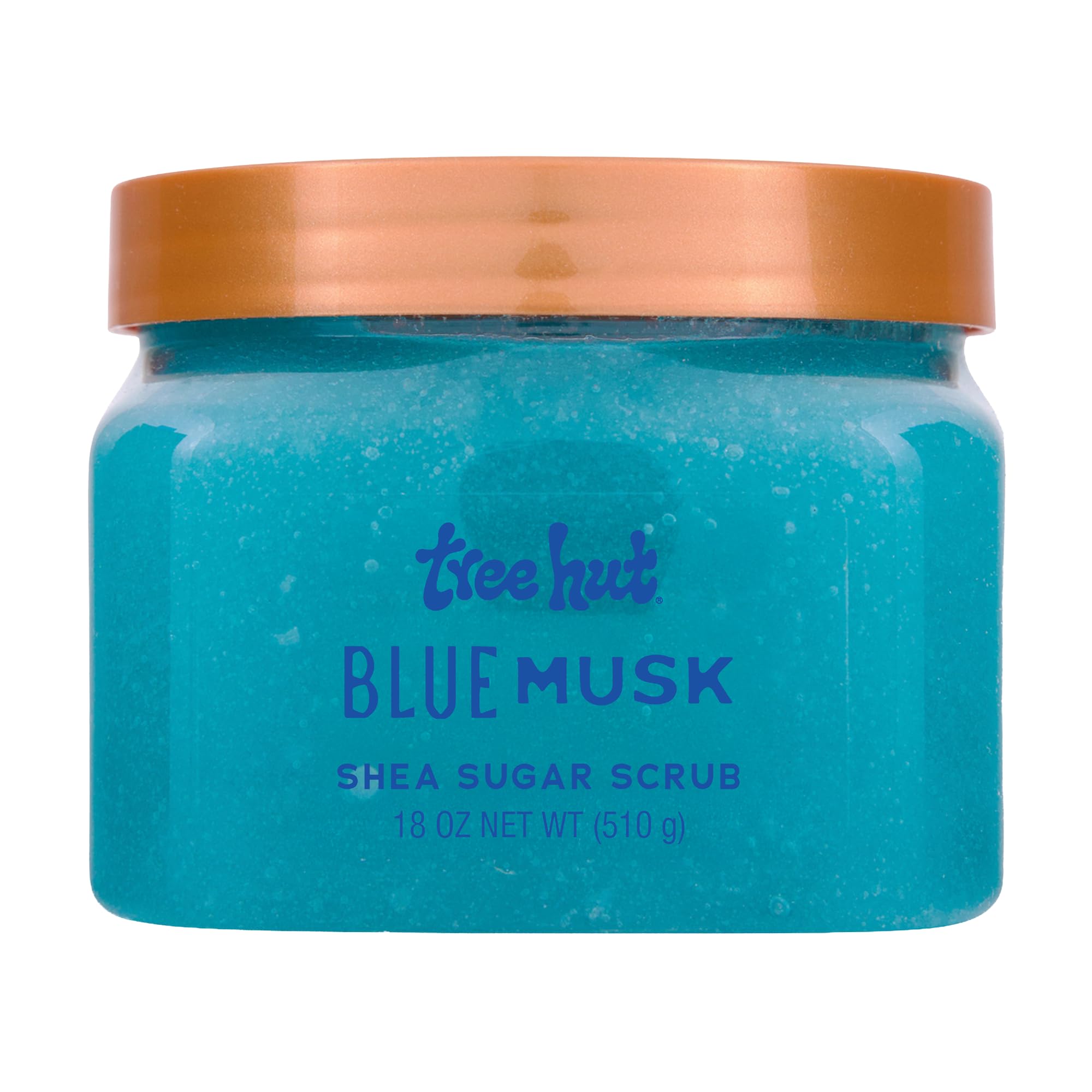 Tree Hut Blue Musk Shea Sugar Body Scrub 18 oz jar