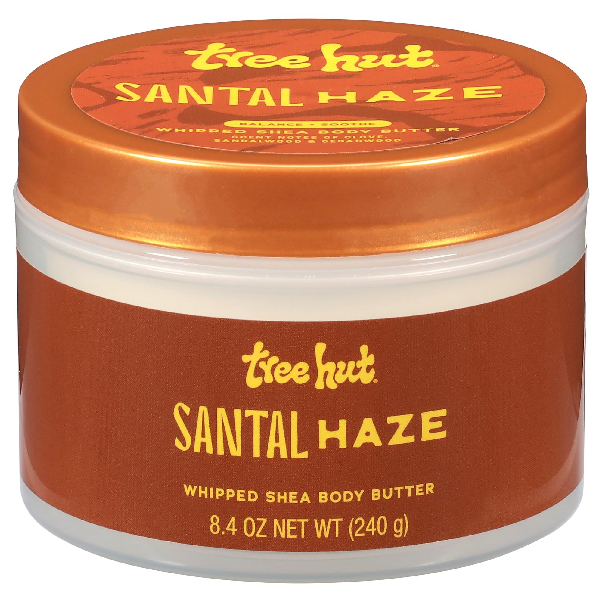 Tree Hut Santal Haze Whipped Shea Body Butter 8.4 oz jar