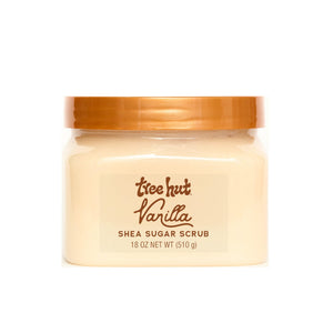 Tree Hut Vanilla Shea Sugar Body Scrub 18 oz jar