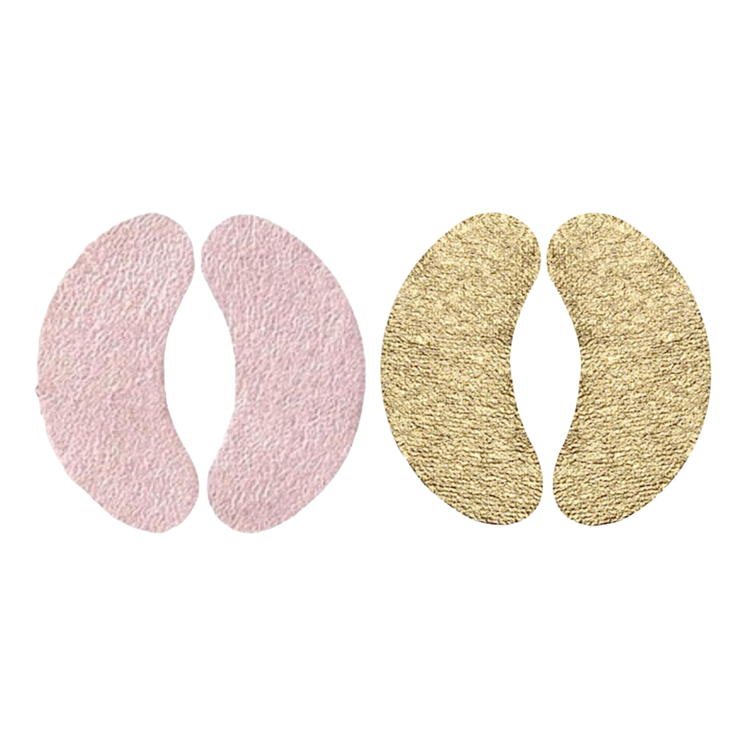 Wander Beauty Baggage Claim 2-pack featuring Gold and Rose Gold foil under-eye patches for an instant brightening and depuffing effect.