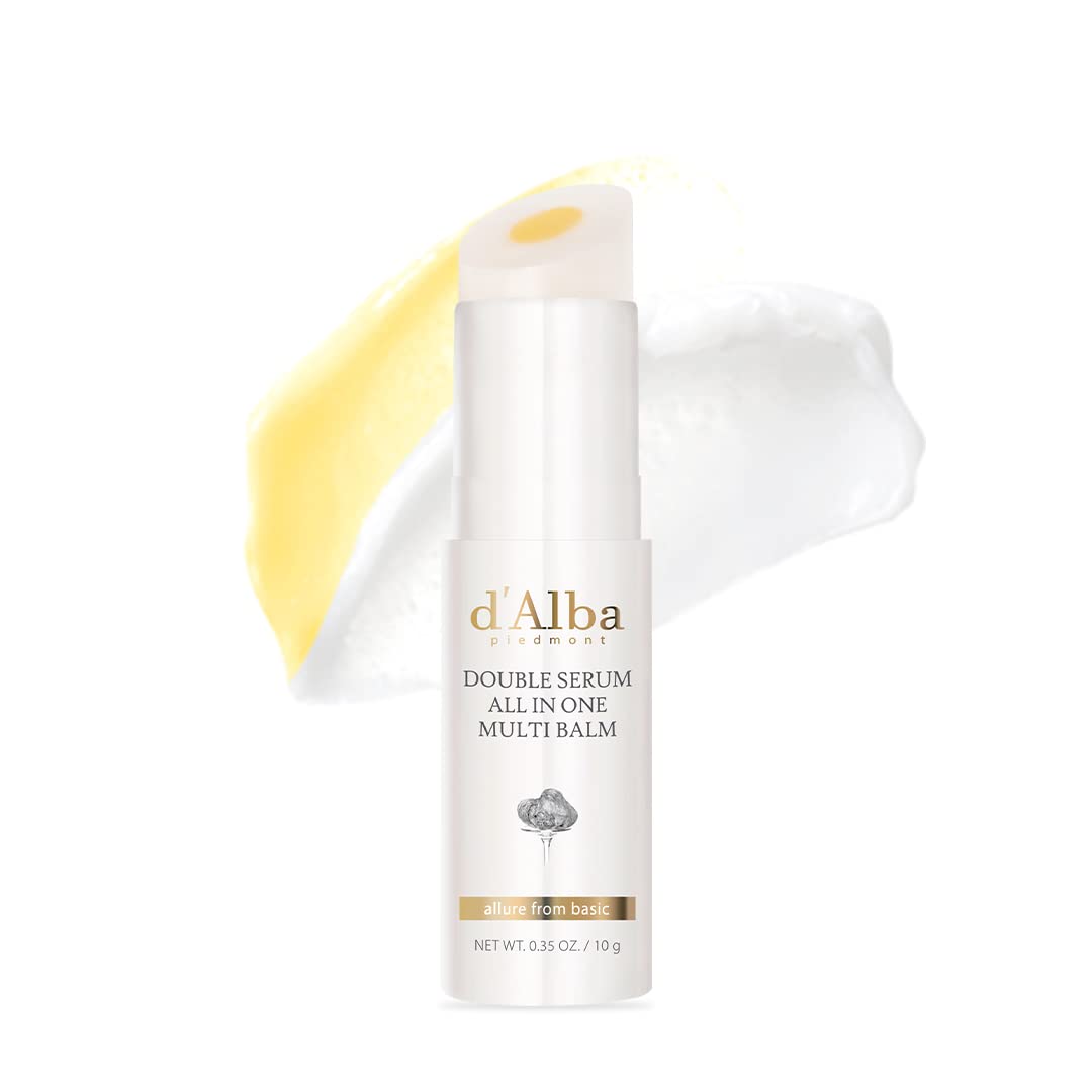 d'Alba Piedmont White Truffle Double Serum Multi Balm stick for instant hydration and wrinkle care.