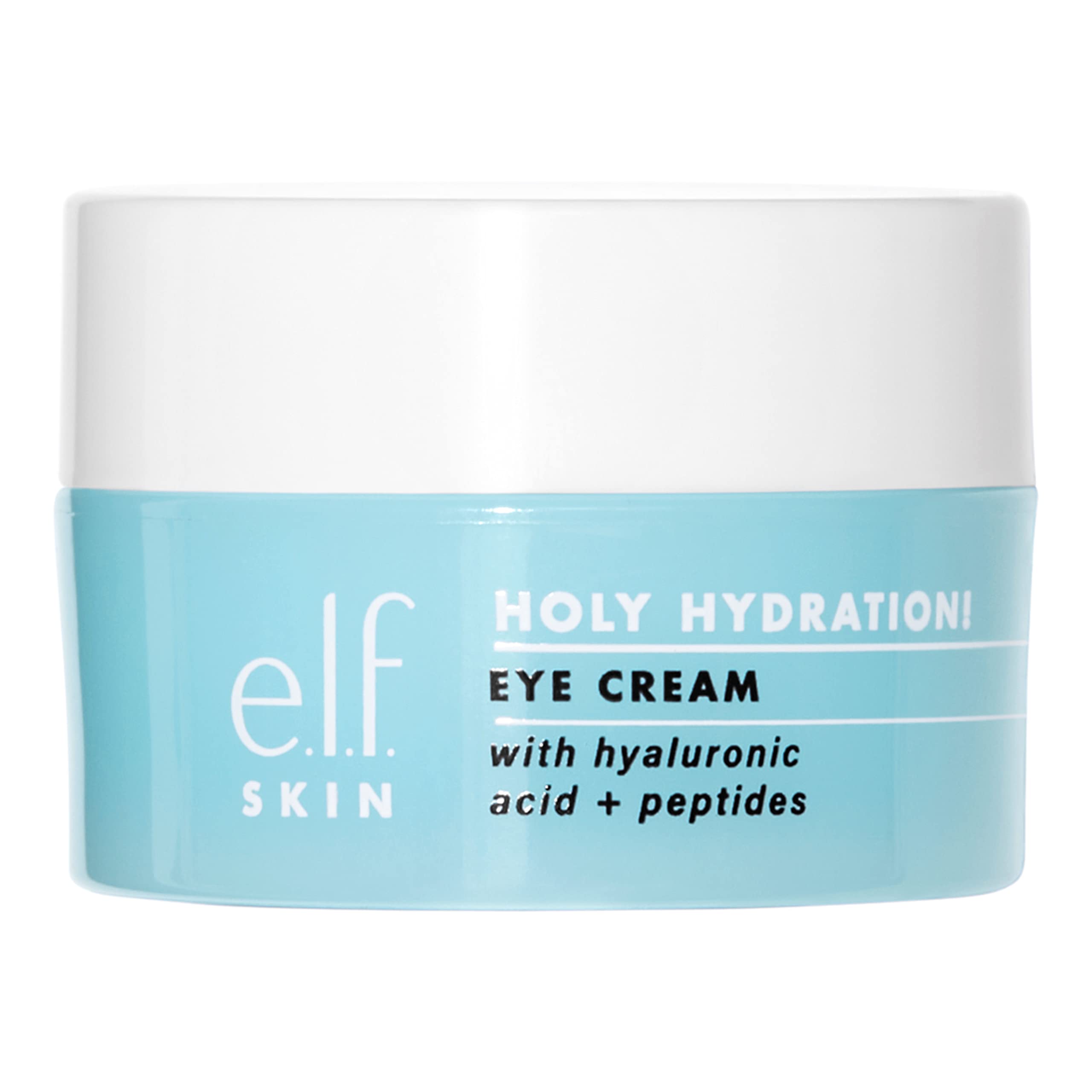 e.l.f. SKIN Holy Hydration! Eye Cream Jar - Hydrating Vegan Formula for Bright Eyes